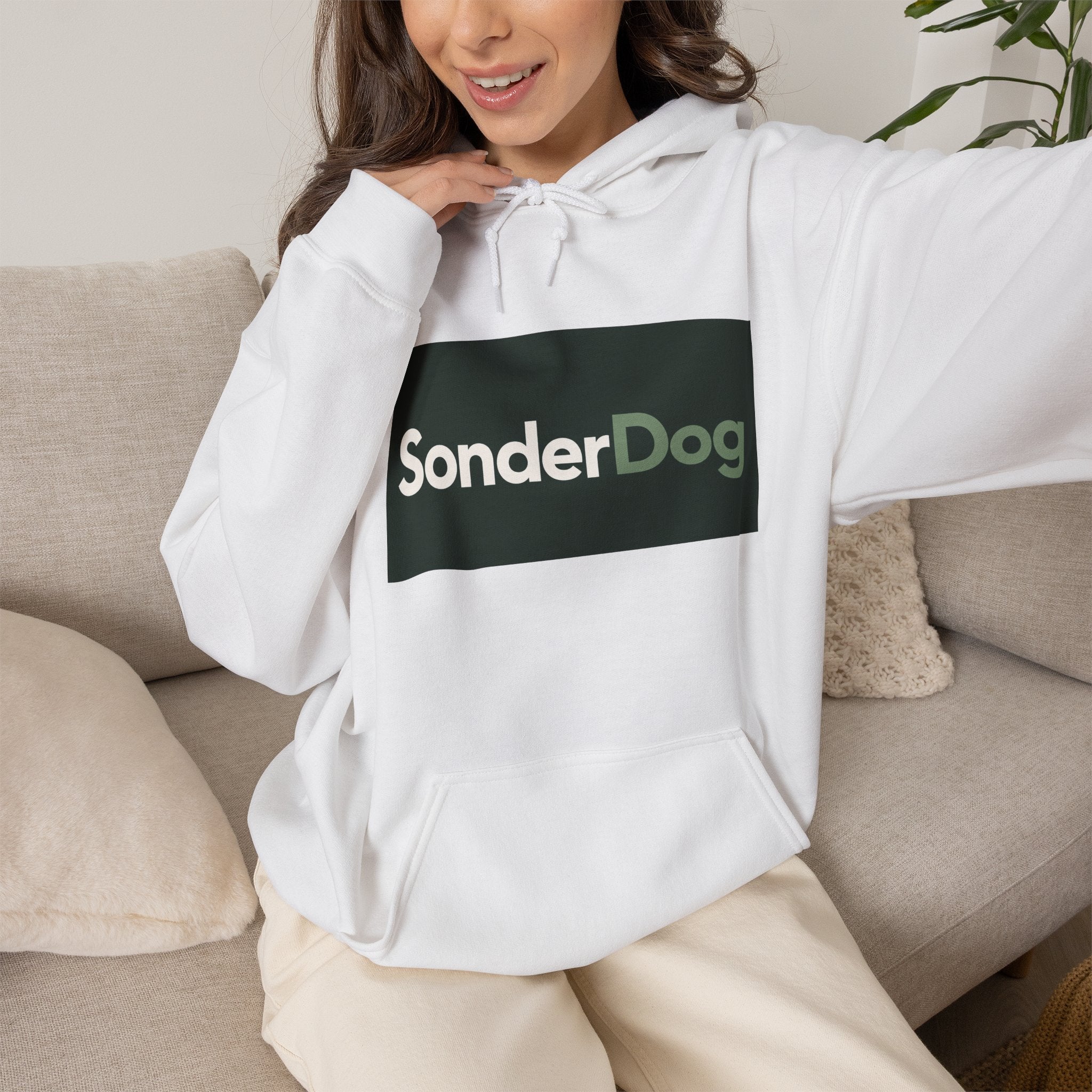SonderDog Logo Hoodie — Minimalist Dog Lover Pullover